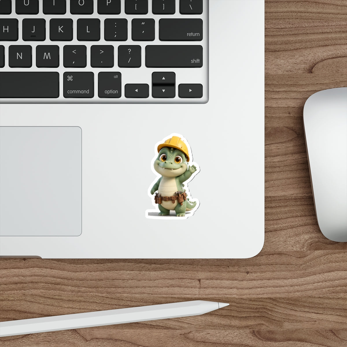 Chompy the Gator — Die-Cut Sticker