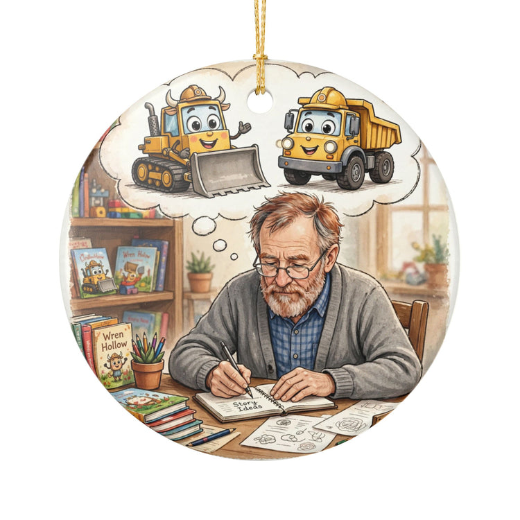 Wren Hollow Grandpa — Christmas Ornament
