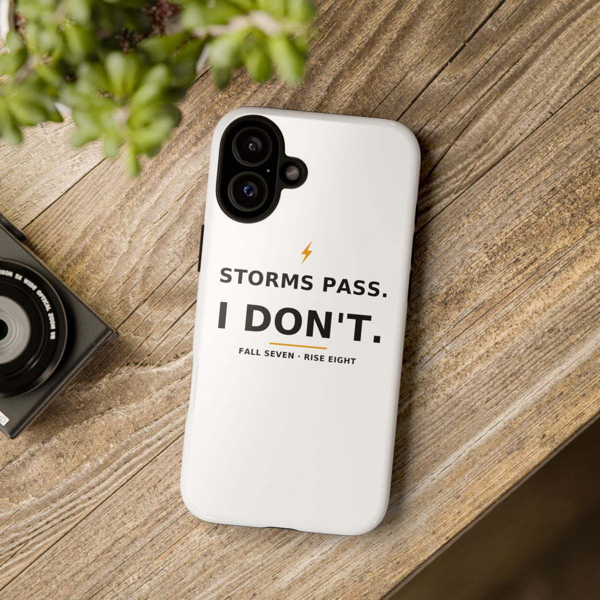 Storms Pass. — Phone Case