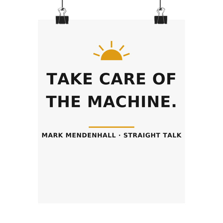 Take Care of the Machine — Poster