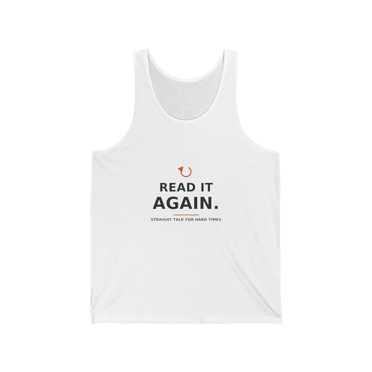 Read It Again. — Tank Top