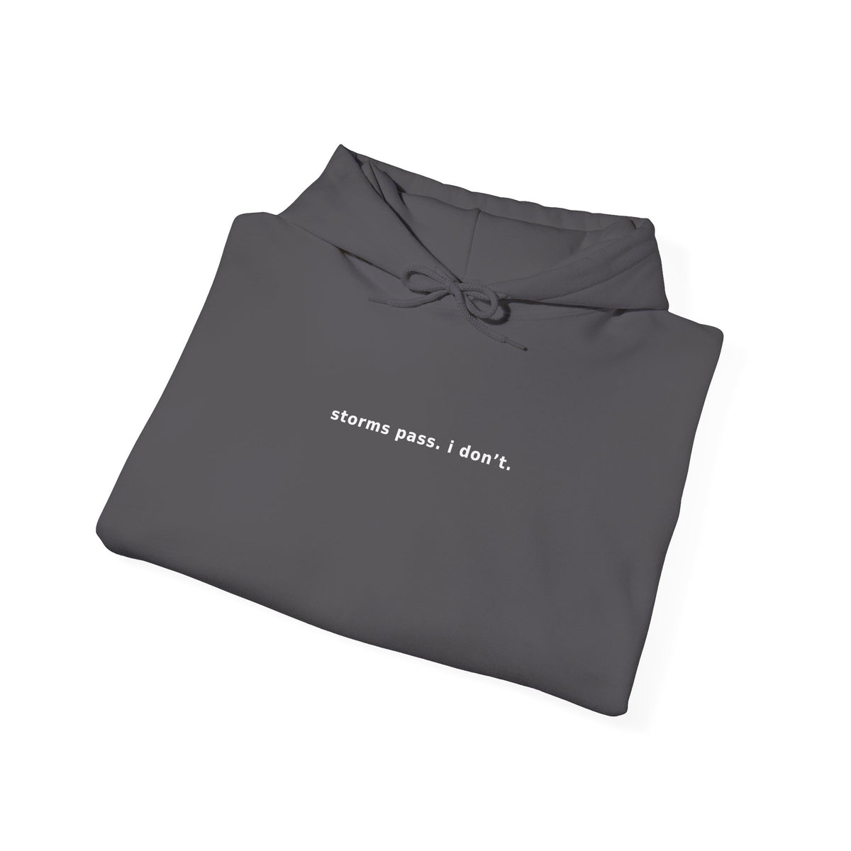 Storms Pass Minimalist Hoodie