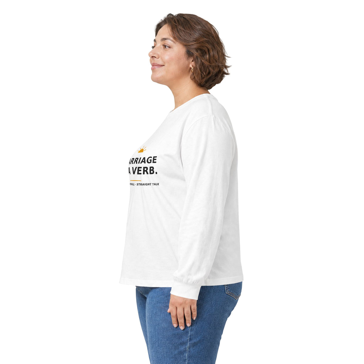 Marriage Is a Verb — Long-Sleeve Tee