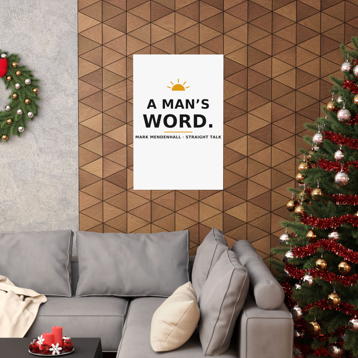 A Man's Word — Poster