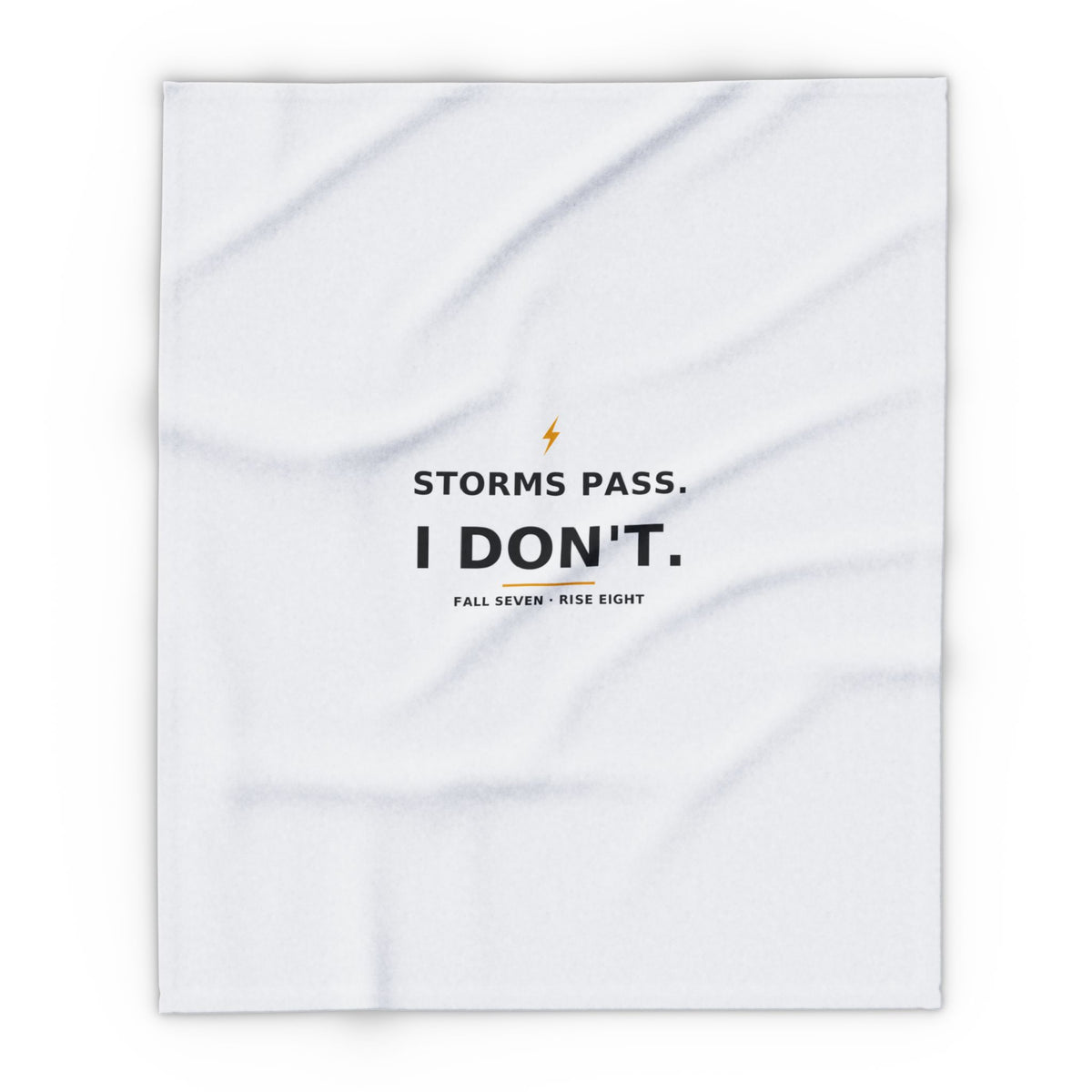 Storms Pass. — Fleece Blanket