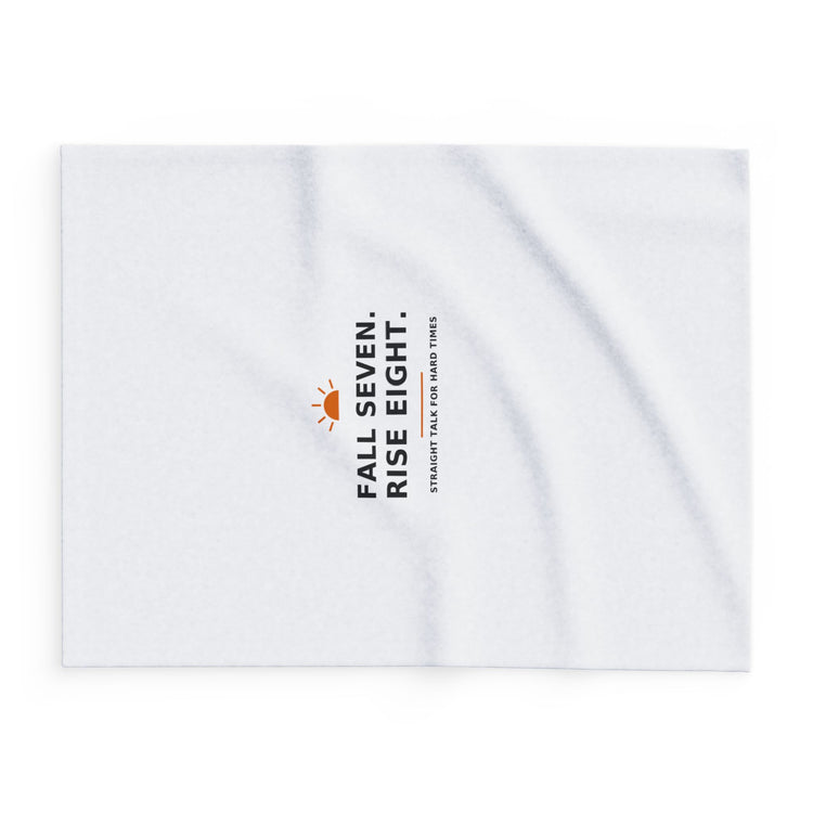 Fall Seven. Rise Eight. — Fleece Blanket