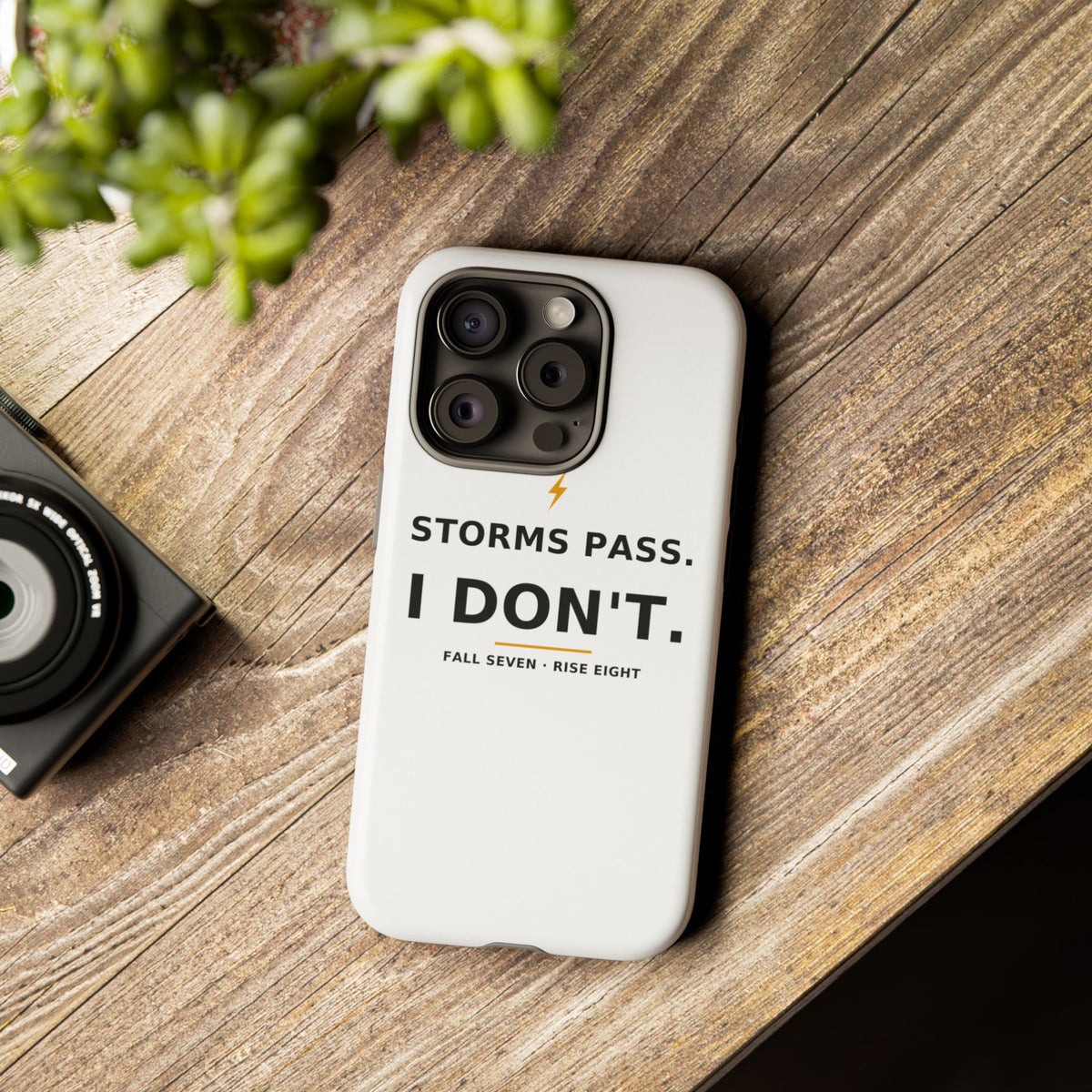Storms Pass. — Phone Case