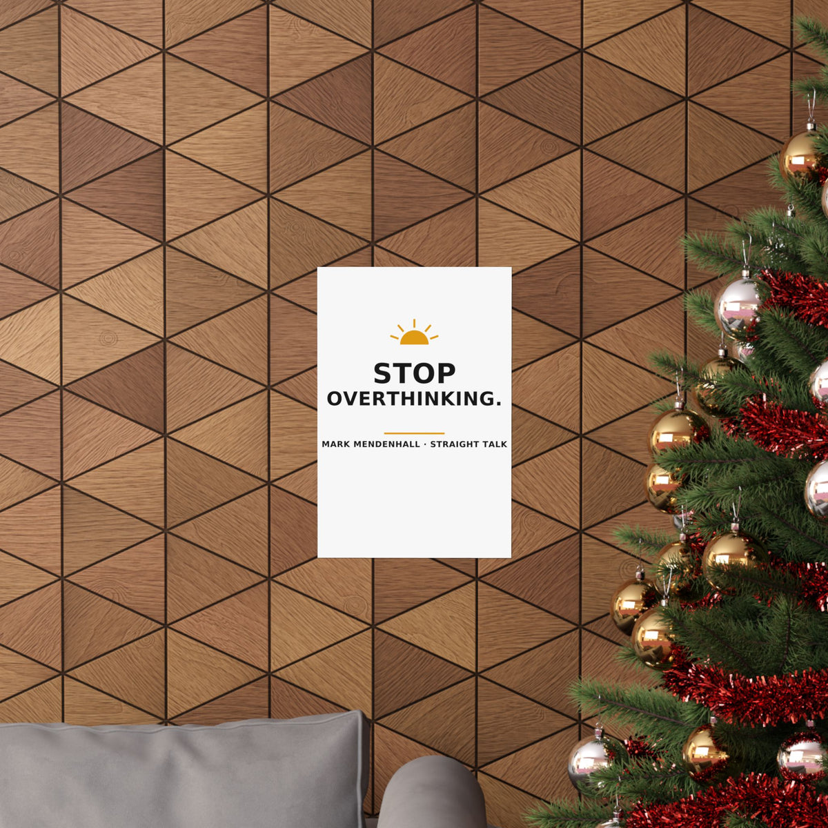 Stop Overthinking — Poster