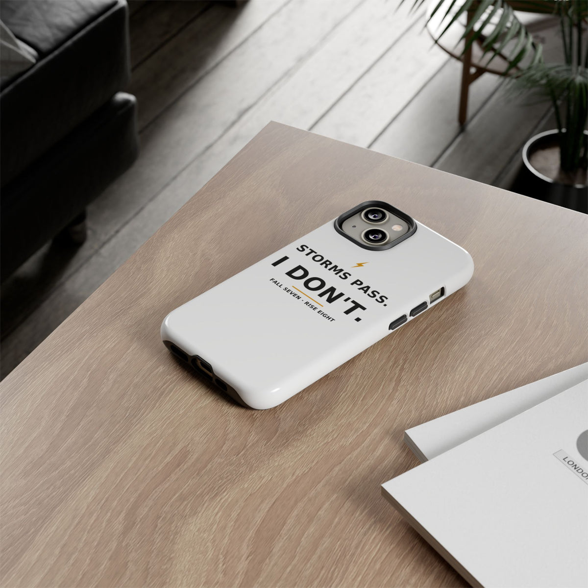 Storms Pass. — Phone Case