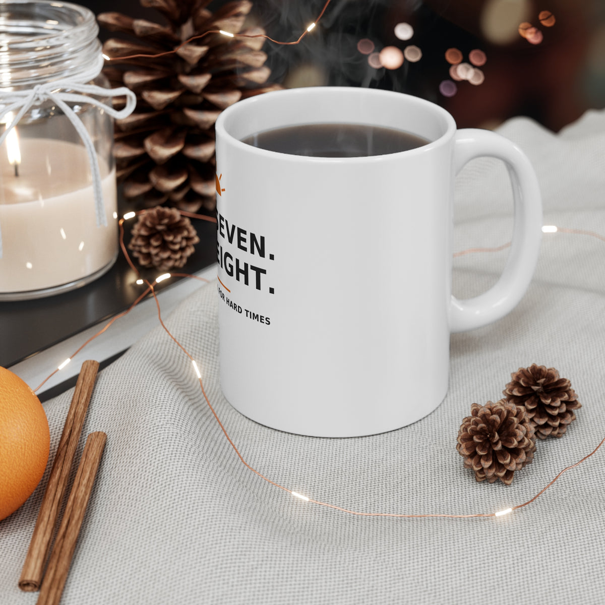 Fall Seven. Rise Eight. — Mug 11oz