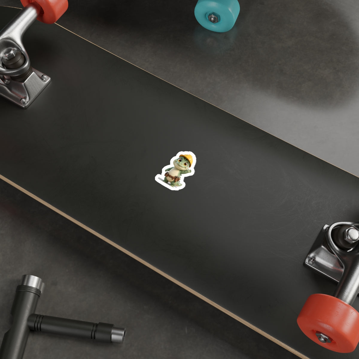 Chompy the Gator — Die-Cut Sticker