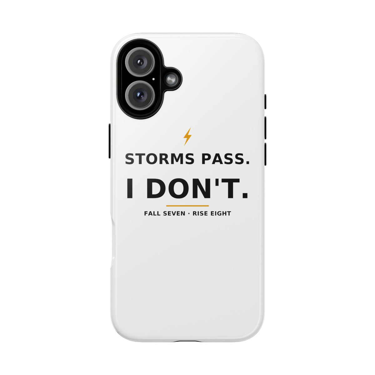 Storms Pass. — Phone Case