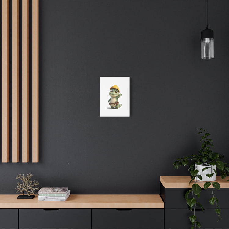 Chompy the Gator — Canvas Print