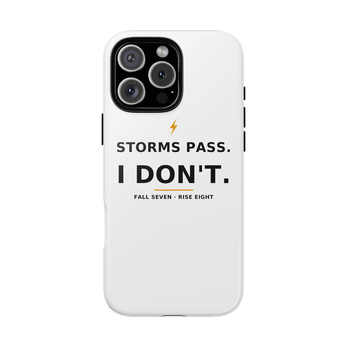 Storms Pass. — Phone Case