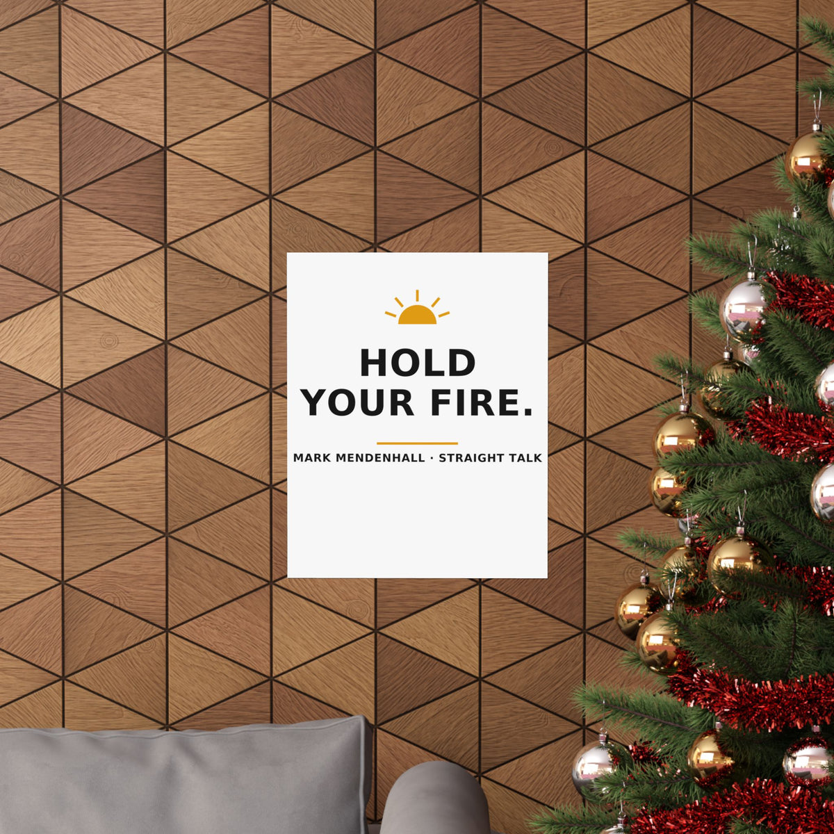 Hold Your Fire — Poster
