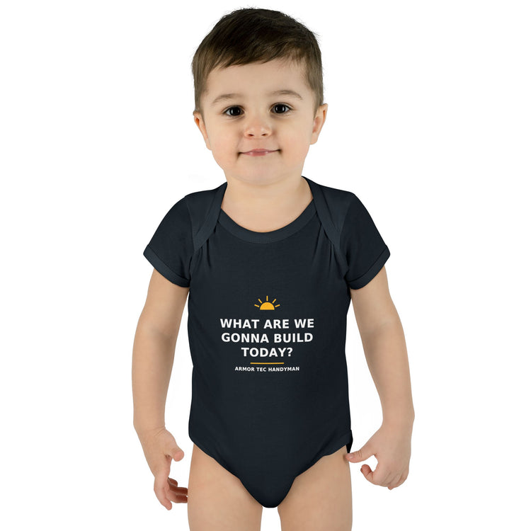 What Are We Gonna Build Today? — Baby Onesie