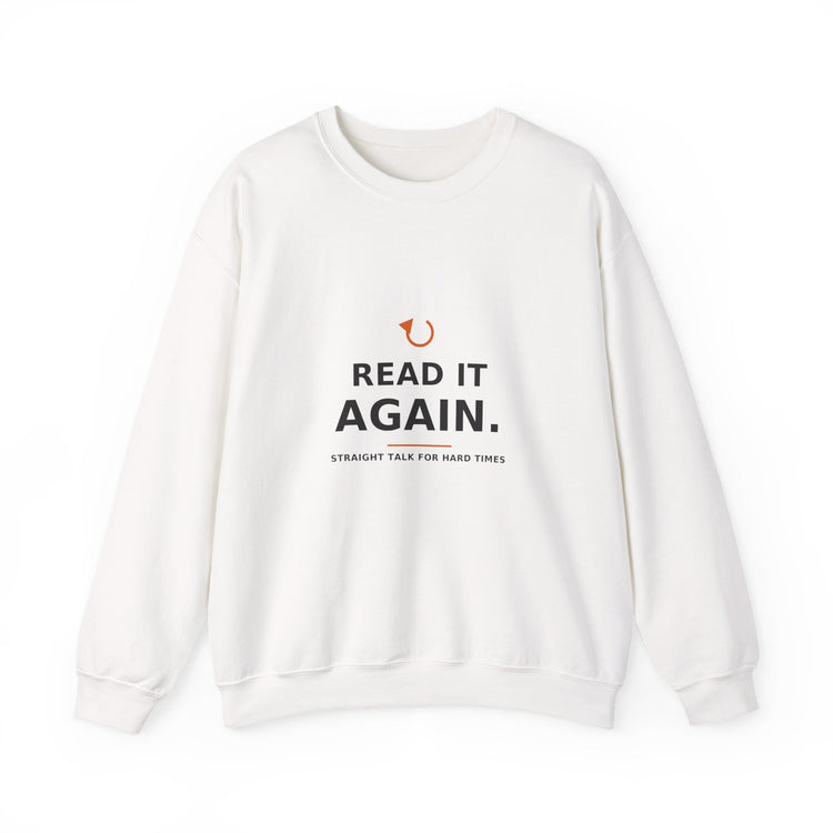 Read It Again. — Crewneck Sweatshirt