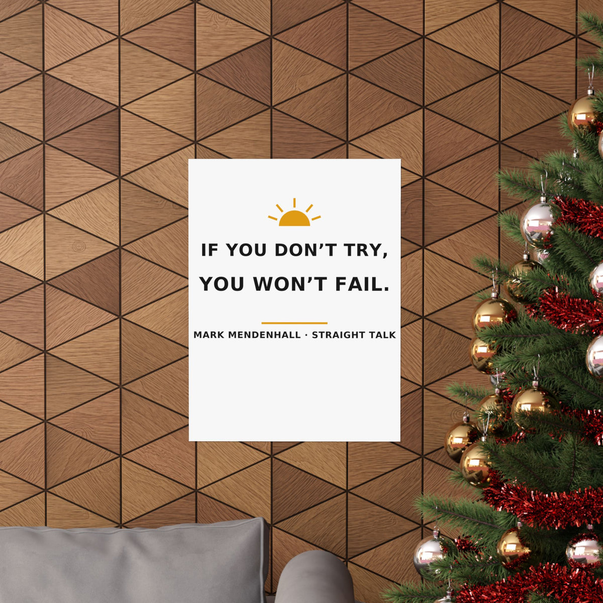 If You Don't Try, You Won't Fail — Poster
