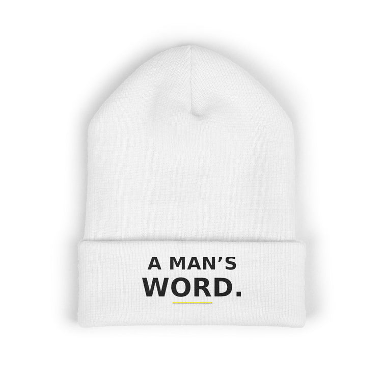 A Man's Word — Beanie