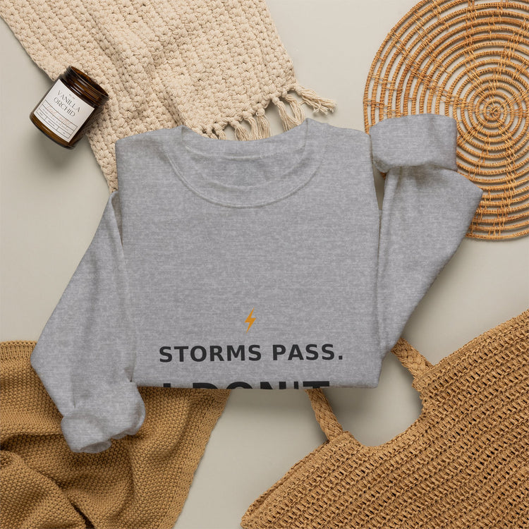 Storms Pass. — Crewneck Sweatshirt
