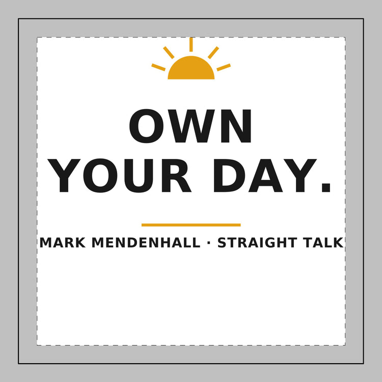 Own Your Day — Throw Pillow