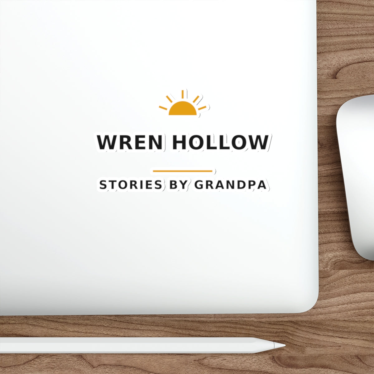 Wren Hollow — Stories by Grandpa — Die-Cut Sticker