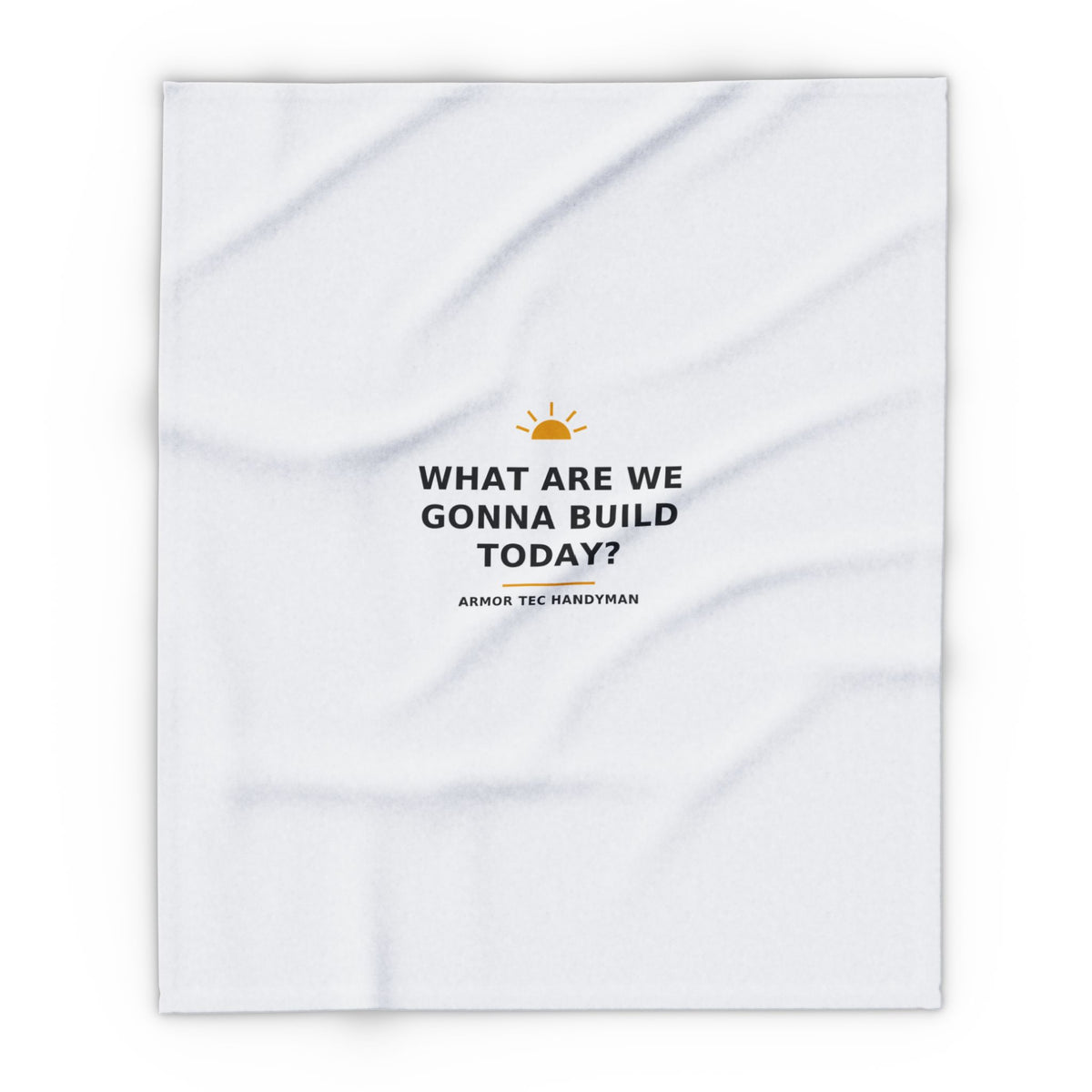 What Are We Gonna Build Today? — Fleece Blanket