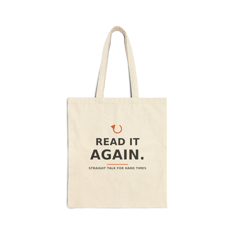 Read It Again. — Tote Bag
