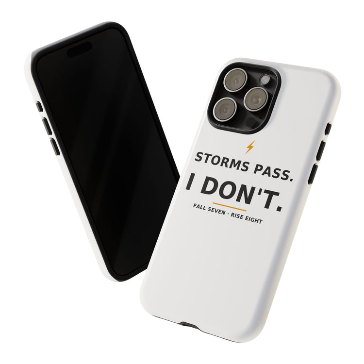 Storms Pass. — Phone Case