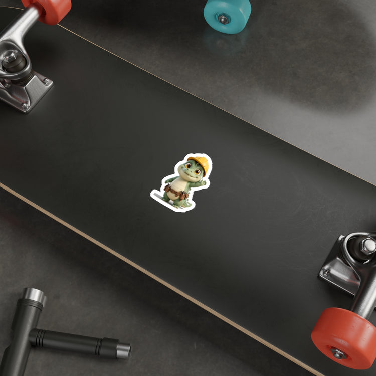 Chompy the Gator — Die-Cut Sticker