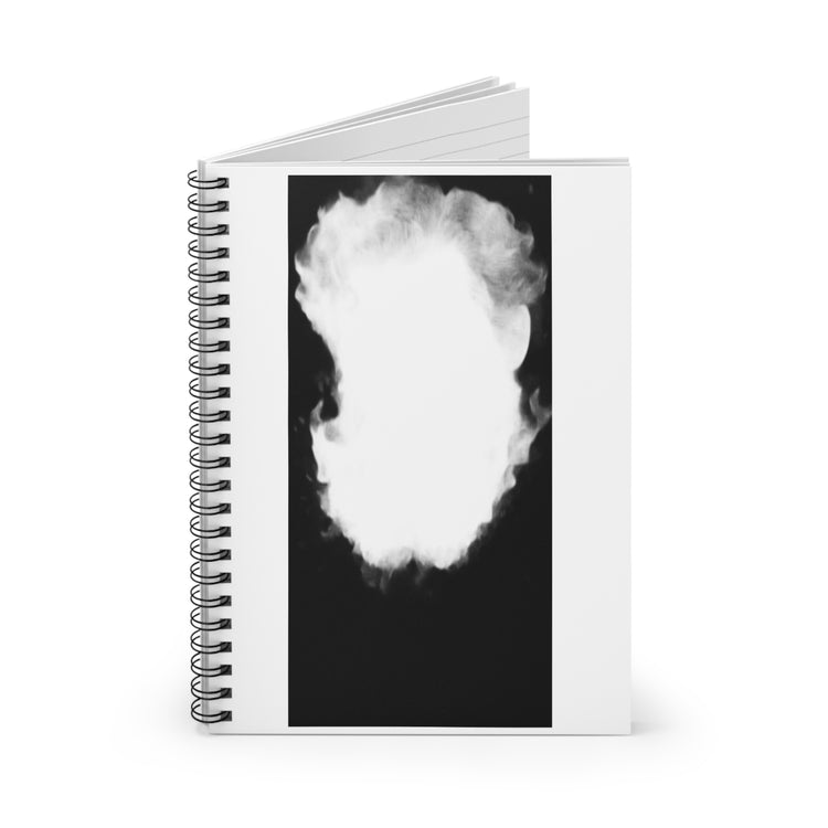 Rusty Kane Mask — Spiral Notebook