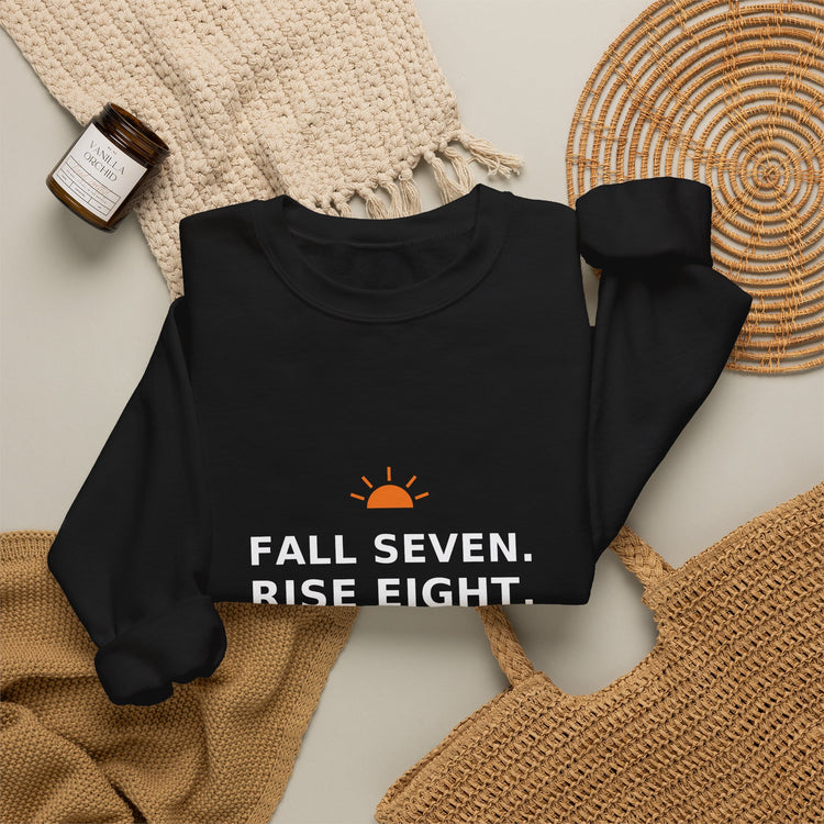 Fall Seven. Rise Eight. — Crewneck Sweatshirt