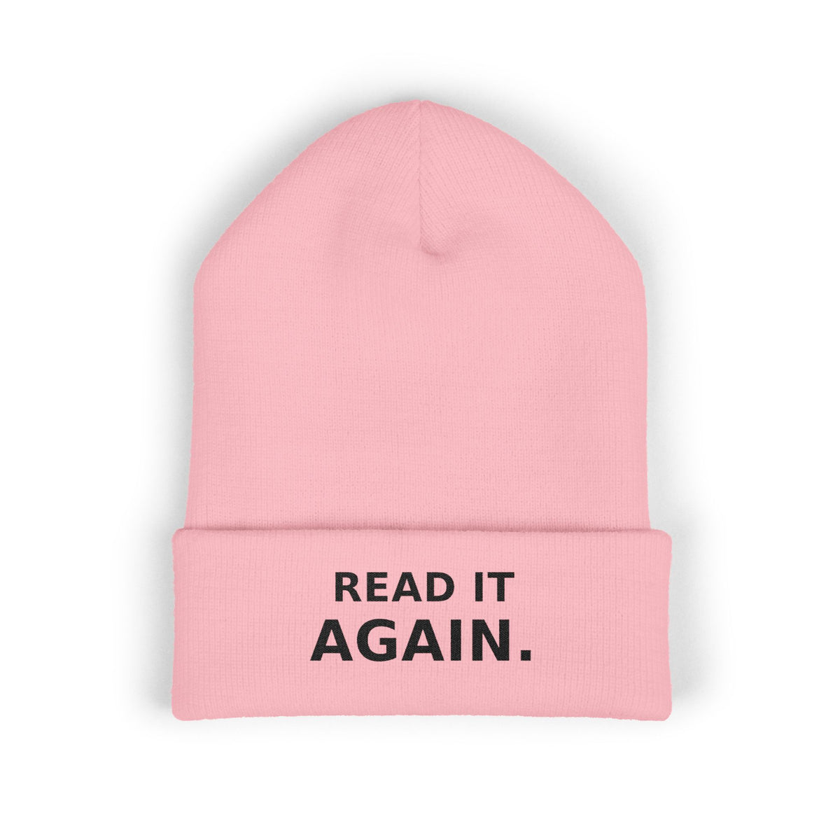 Read It Again. — Beanie