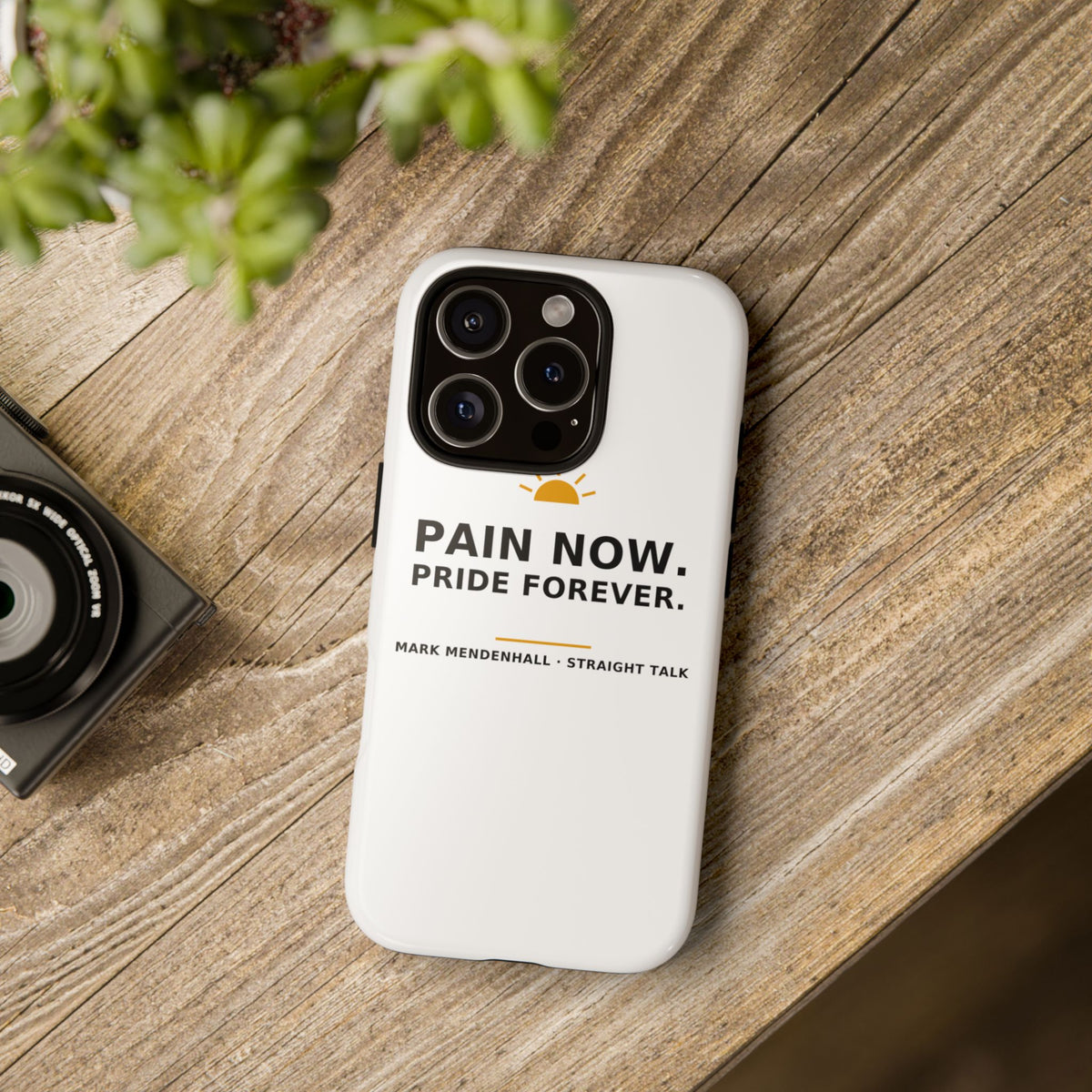 Pain Now. Pride Forever. — Phone Case