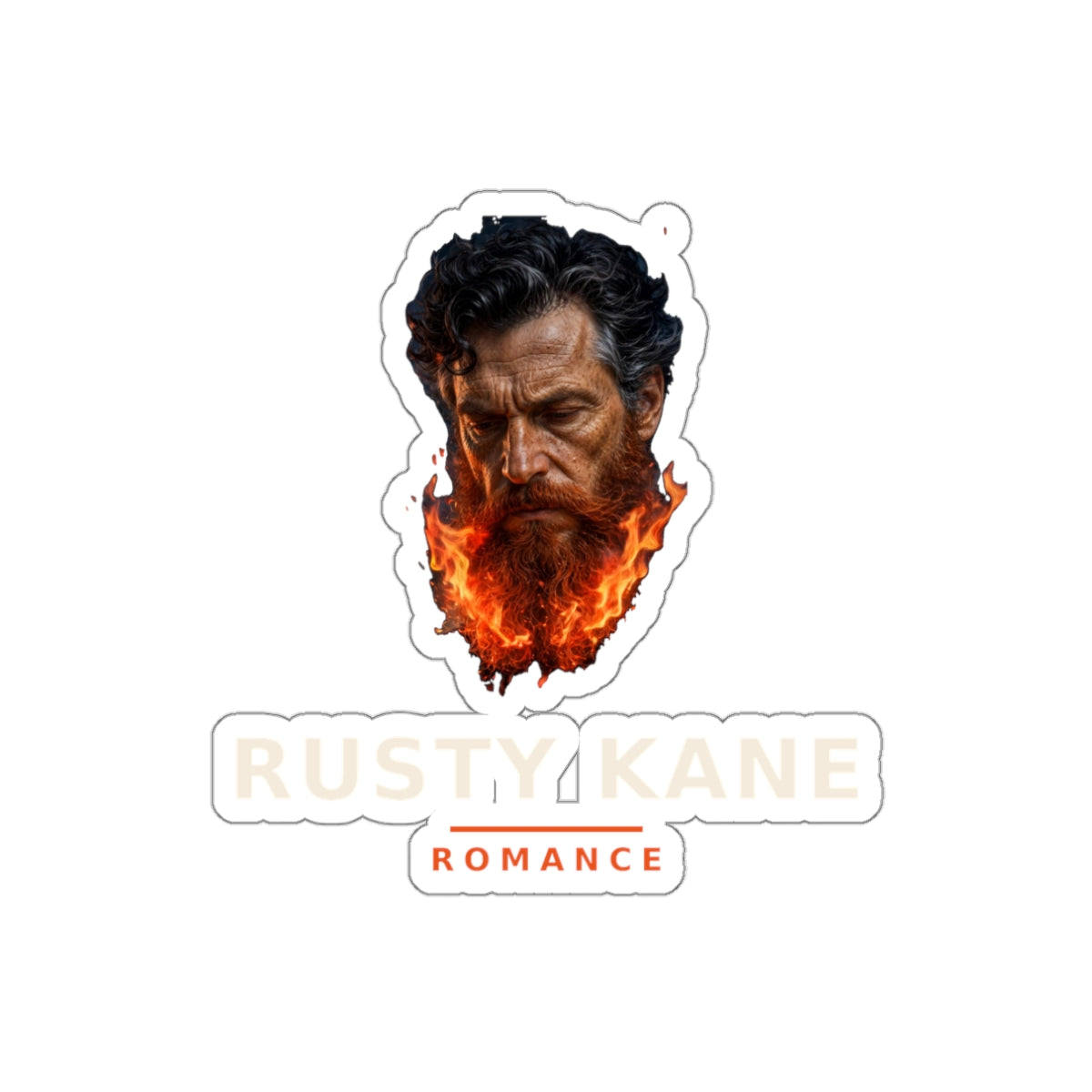 Rusty Kane Romance — Die-Cut Sticker