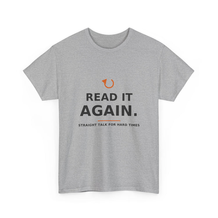 Read It Again. — Unisex Tee