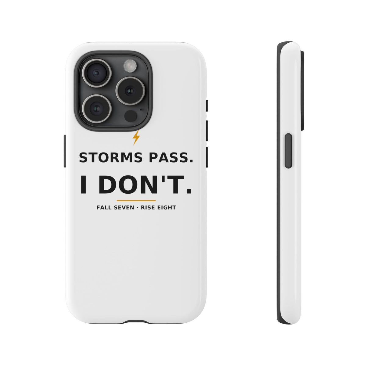 Storms Pass. — Phone Case