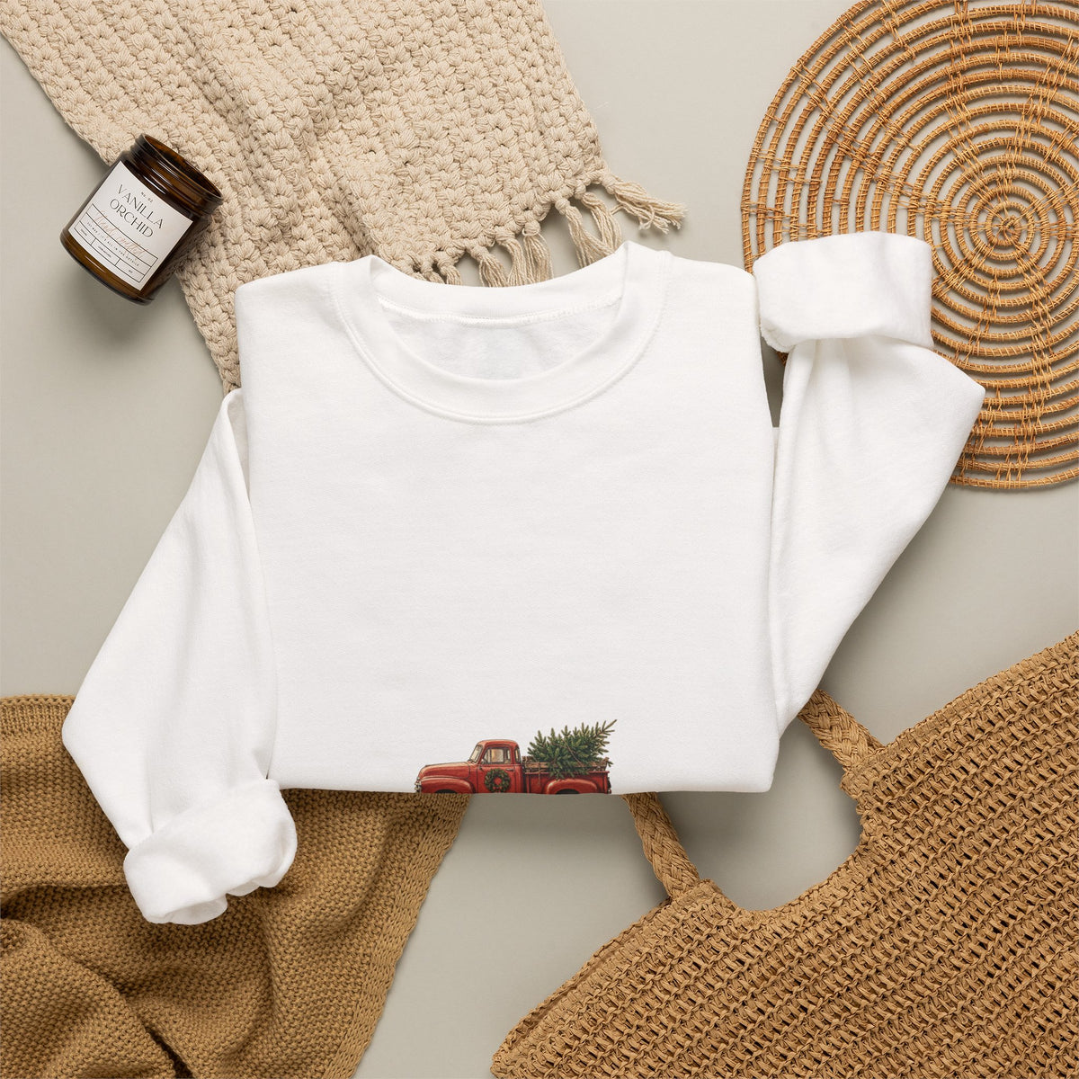 Christmas Truck Sweatshirt
