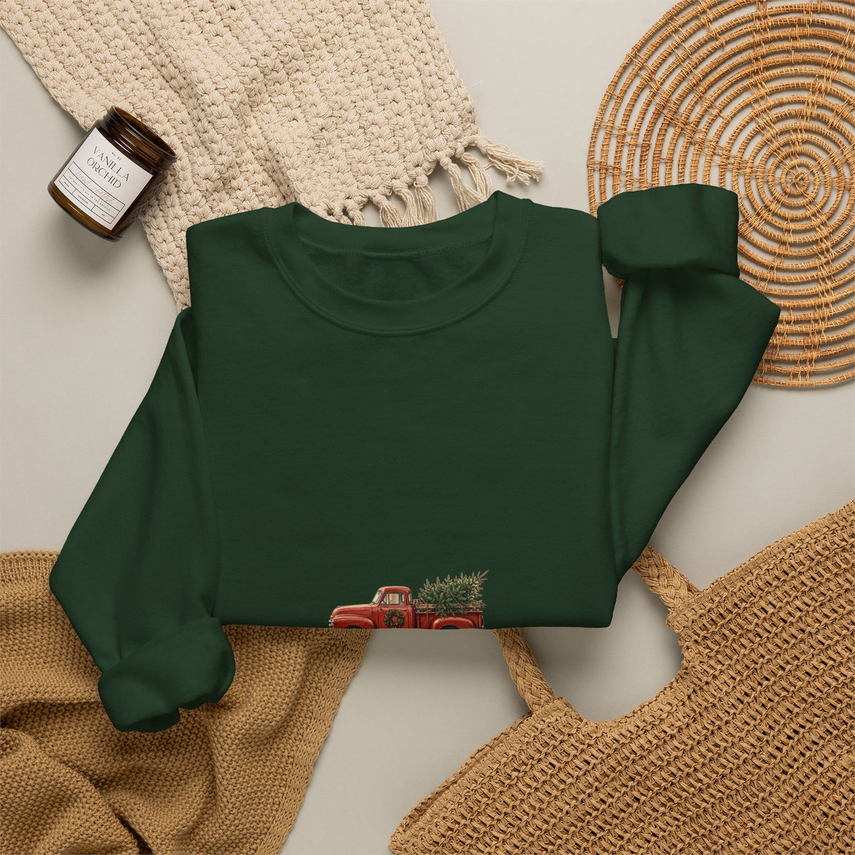 Christmas Truck Sweatshirt