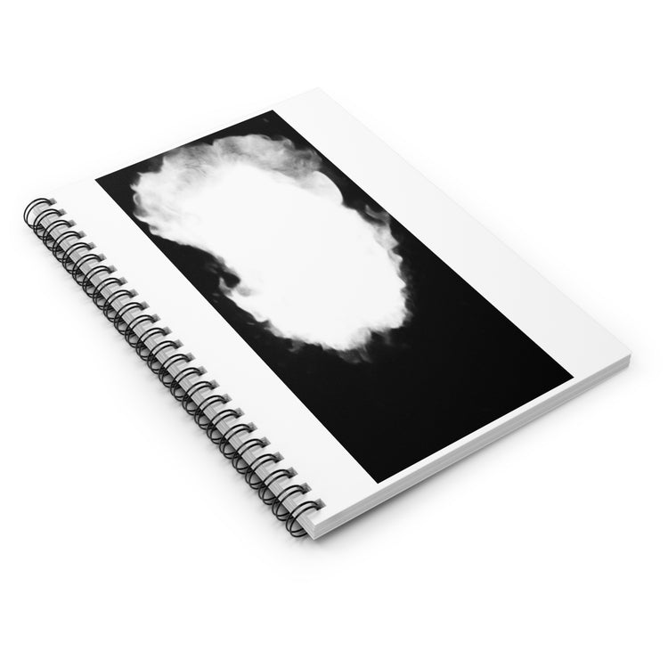 Rusty Kane Mask — Spiral Notebook