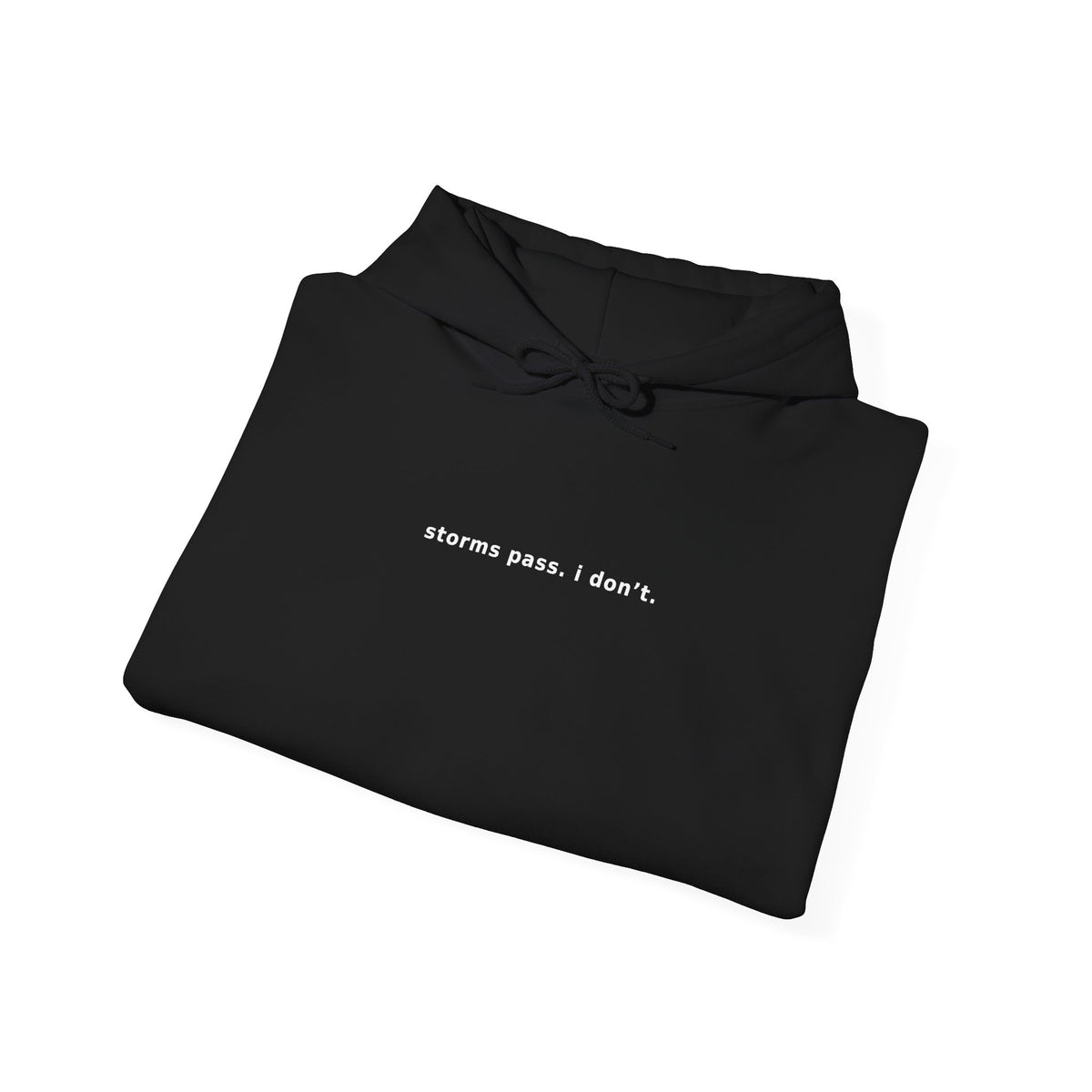 Storms Pass Minimalist Hoodie
