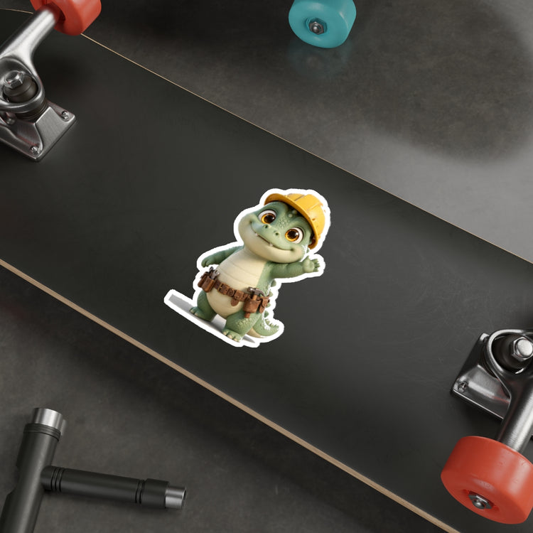 Chompy the Gator — Die-Cut Sticker