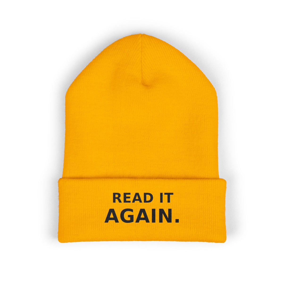 Read It Again. — Beanie