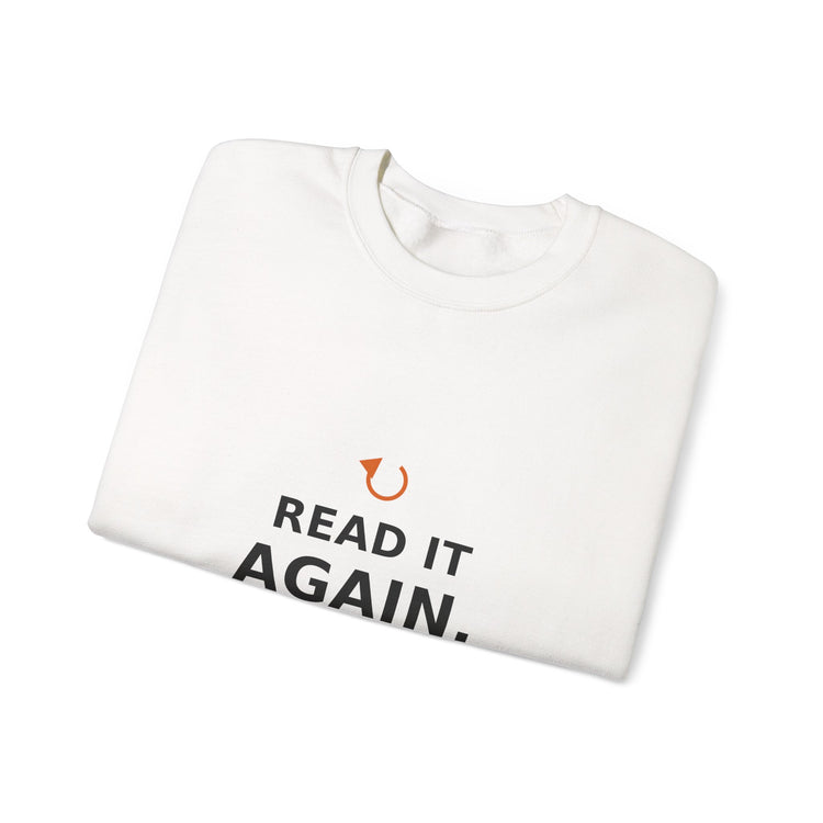Read It Again. — Crewneck Sweatshirt
