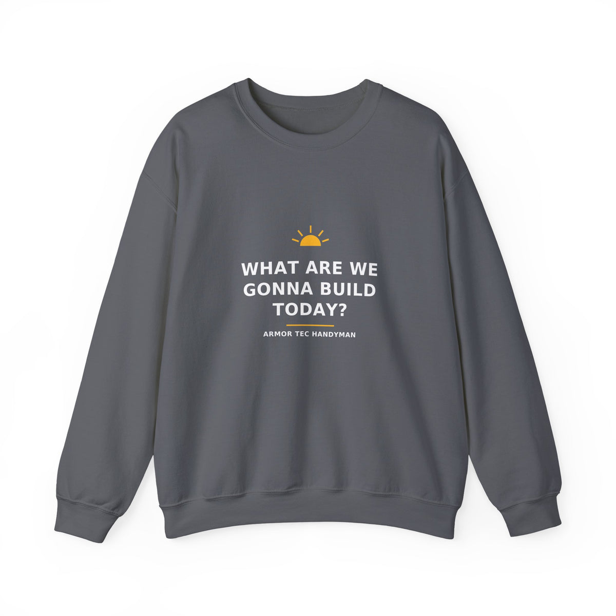 What Are We Gonna Build Today? — Crewneck Sweatshirt