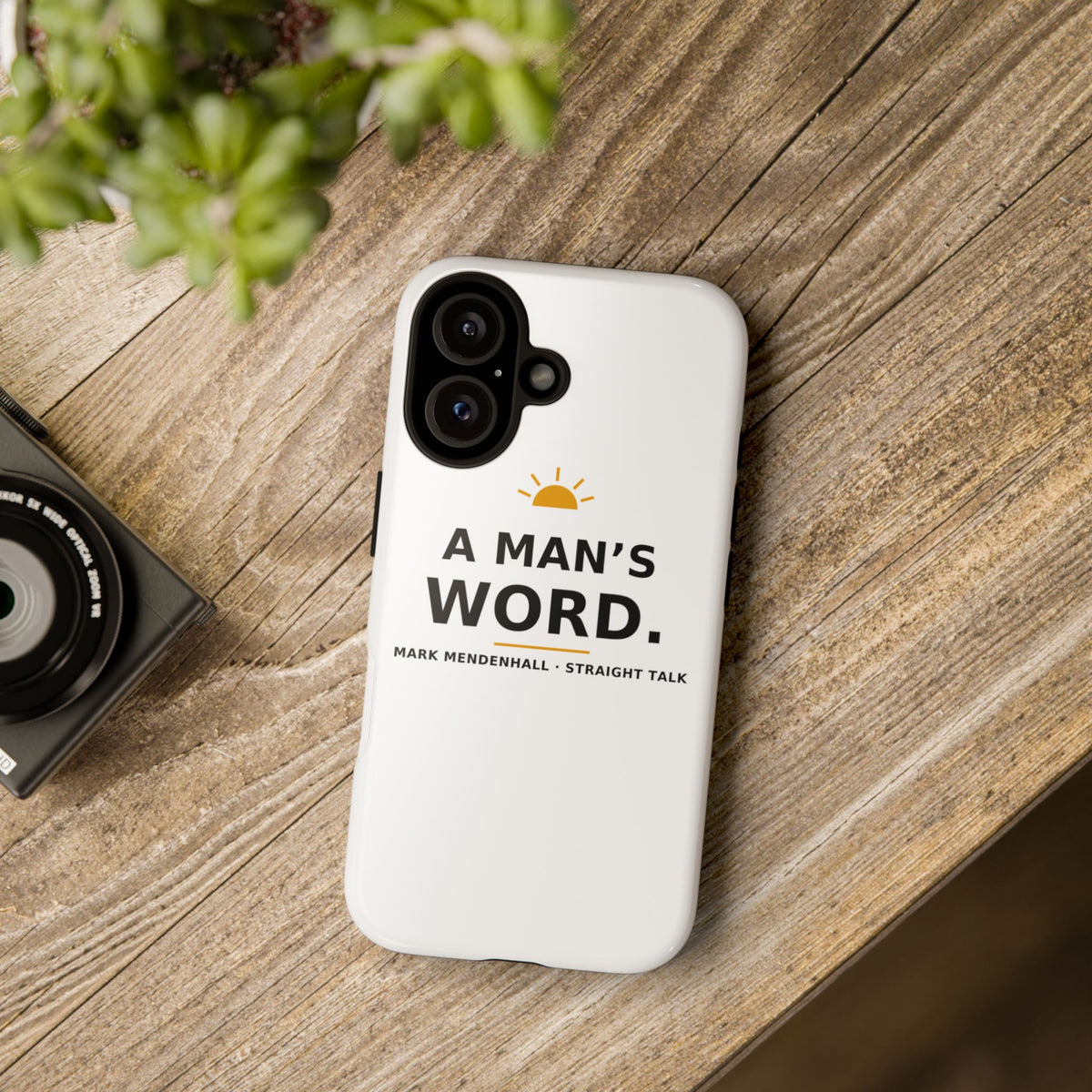 A Man's Word — Phone Case