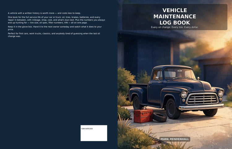 Vehicle Maintenance Log Book